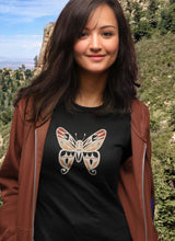 Load image into Gallery viewer, Navajo Butterfly Dark Premium T-Shirt
